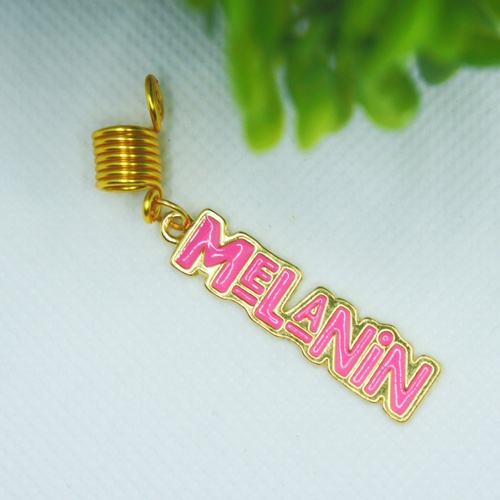 Melanin Dreadlock Charm