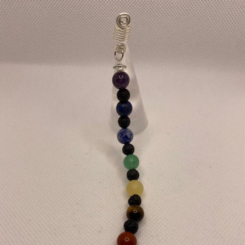 Chakra and Lotus Dreadlock Charm